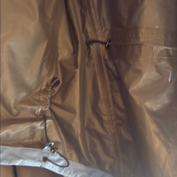 Blue Windbreaker with Stand-Up Collar and Full-Length Zipper - Picture 3 of 7